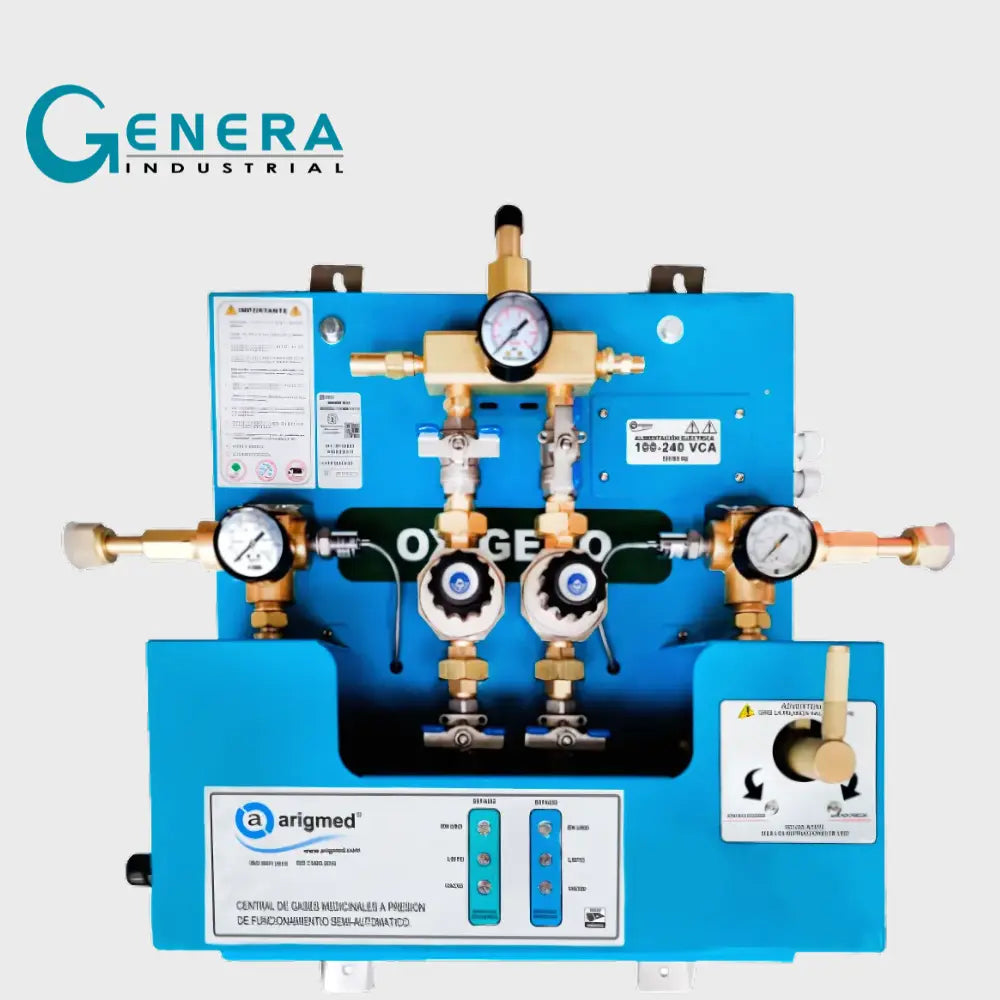 CENTRAL DE CILINDROS SEMIAUTOMÁTICA DEWARD TIPO MÉDICO