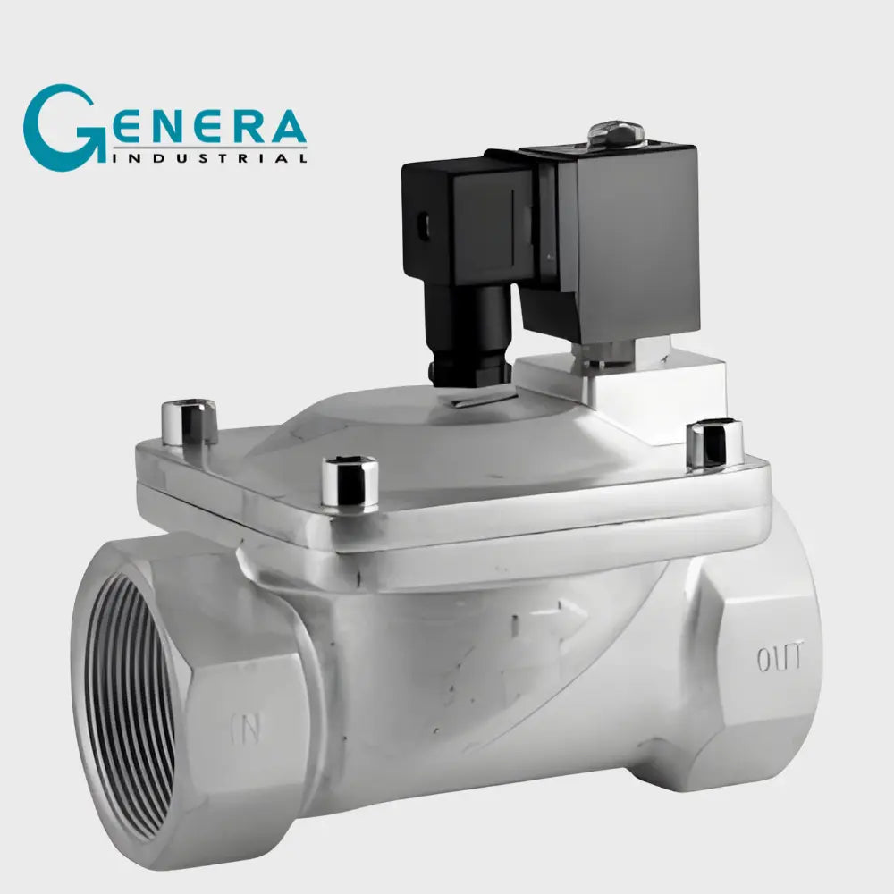 ELECTROVALVULA DE INOX 150º