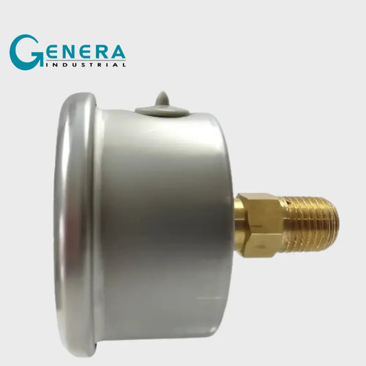 MANOMETRO SERIE INOX/BRONCE CON DN 40mm (1 1/4