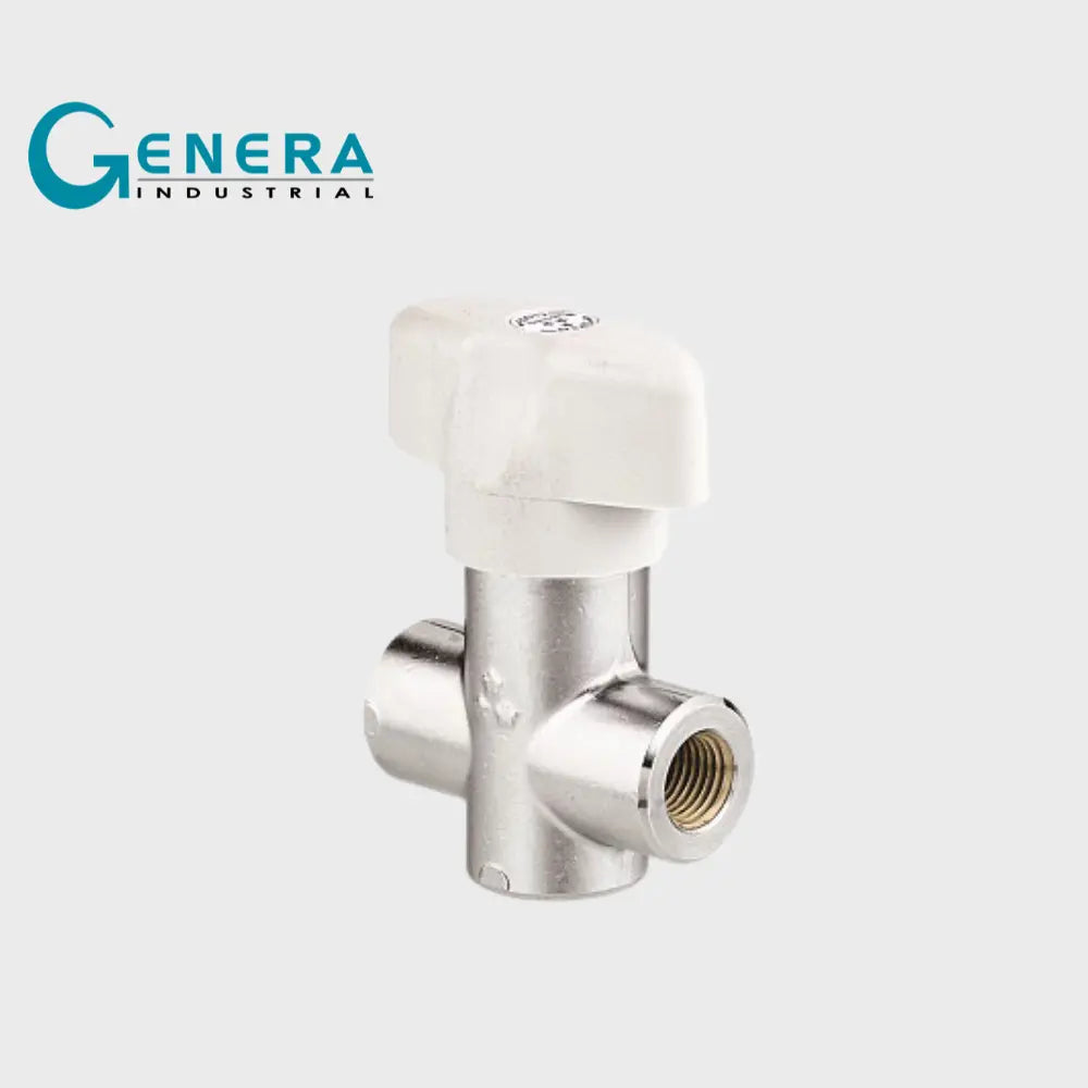 VALVULA DE DIAFRAGMA ROTAREX SERIE VLM BAJA PRESION 50 BAR 1/4" NPTF BRCR