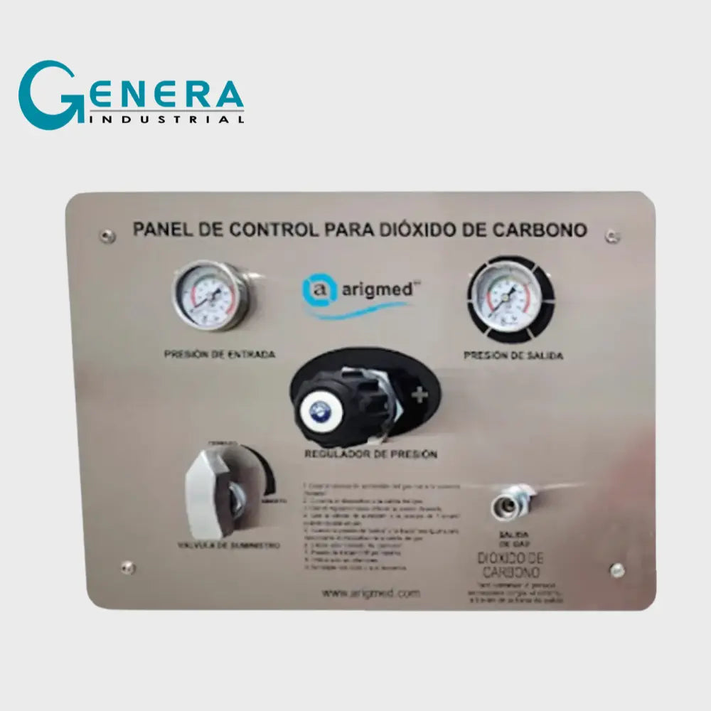 PANEL DE CONTROL PARA DIOXIDO DE CARBONO