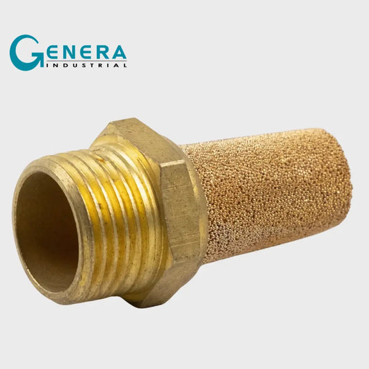 SILENCIADOR LARGO BRASS