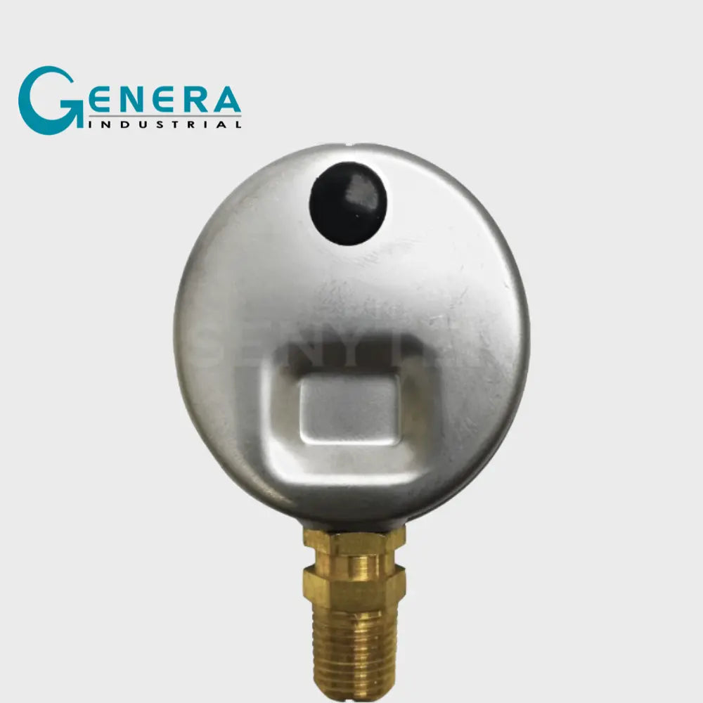 VACUOMETRO SERIE INOX/BRONCE CON DN 100mm (4") INFERIOR