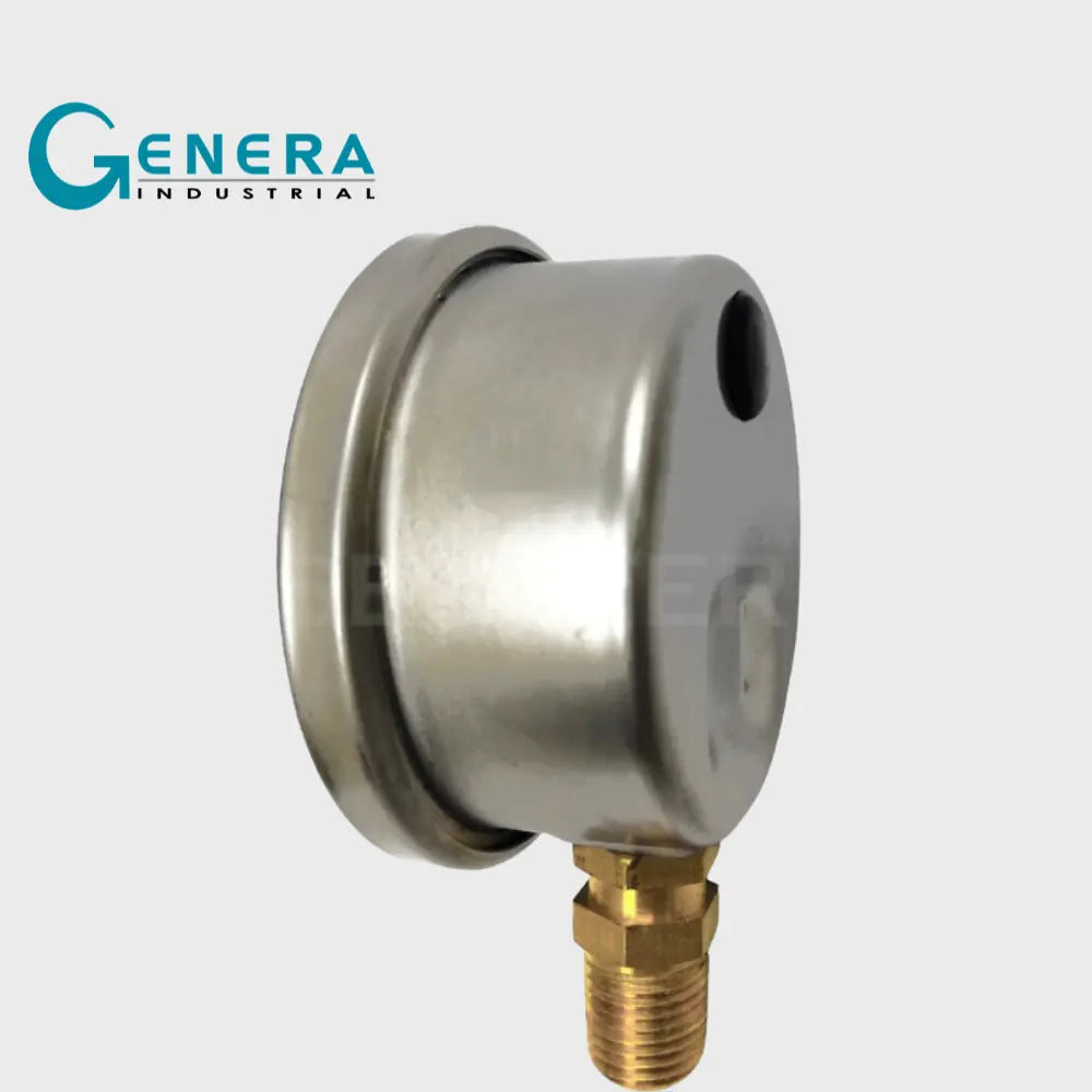 MANOMETRO SERIE INOX/BRONCE CON DN 100mm (4") INFERIOR