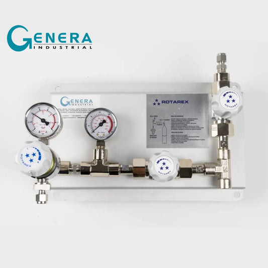 CENTRAL MANUAL SIMPLE ACETILENO COMPLETA