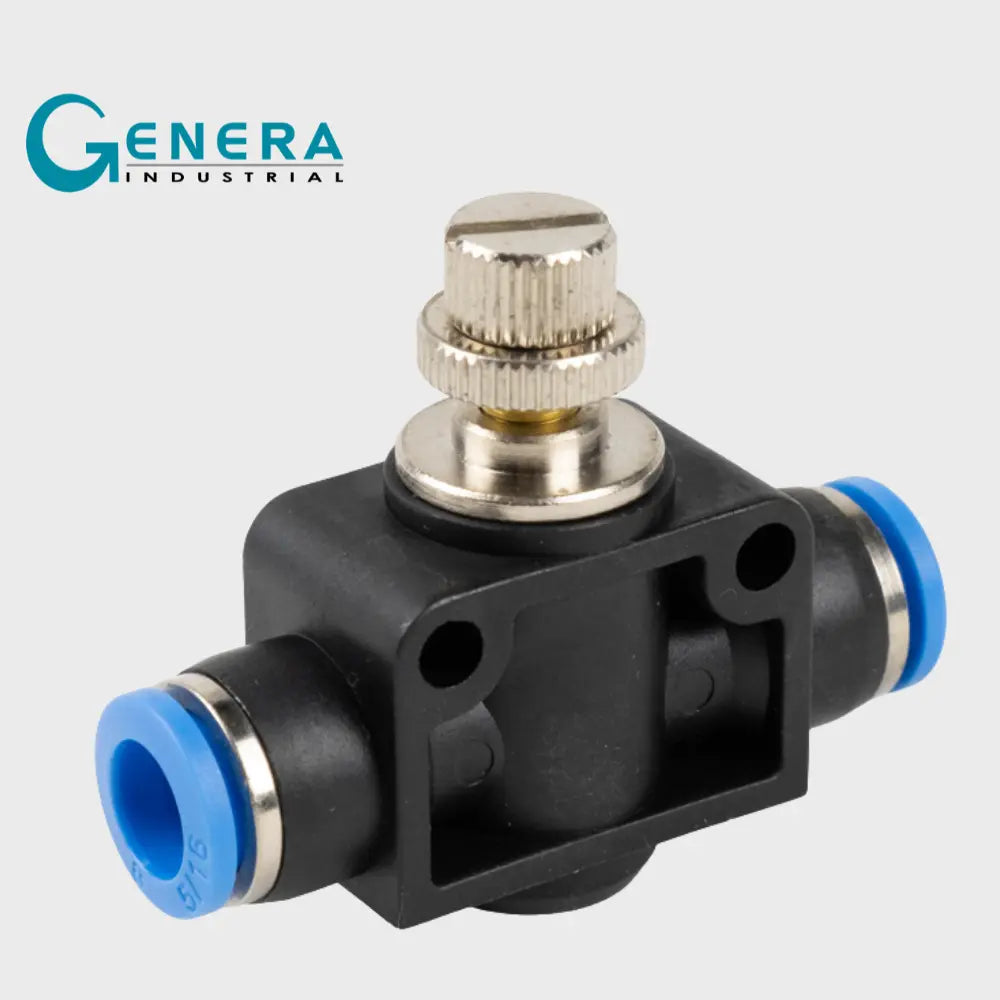 RACOR RAPIDO  VALVULA REGULADORA DE  PASO RECTO