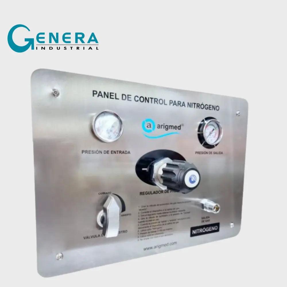 PANEL DE CONTROL PARA NITRÓGENO