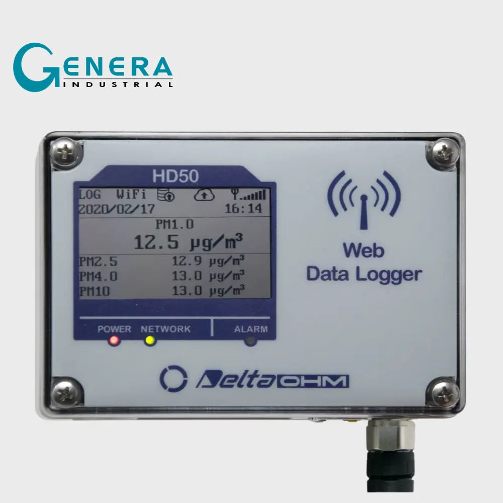 REGISTRADOR DE DATOS WEB DE PARTÍCULAS - HD50PM