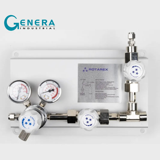 CENTRAL MANUAL SIMPLE MULTIGAS BRCR COMPLETA GASES ESPECIALES