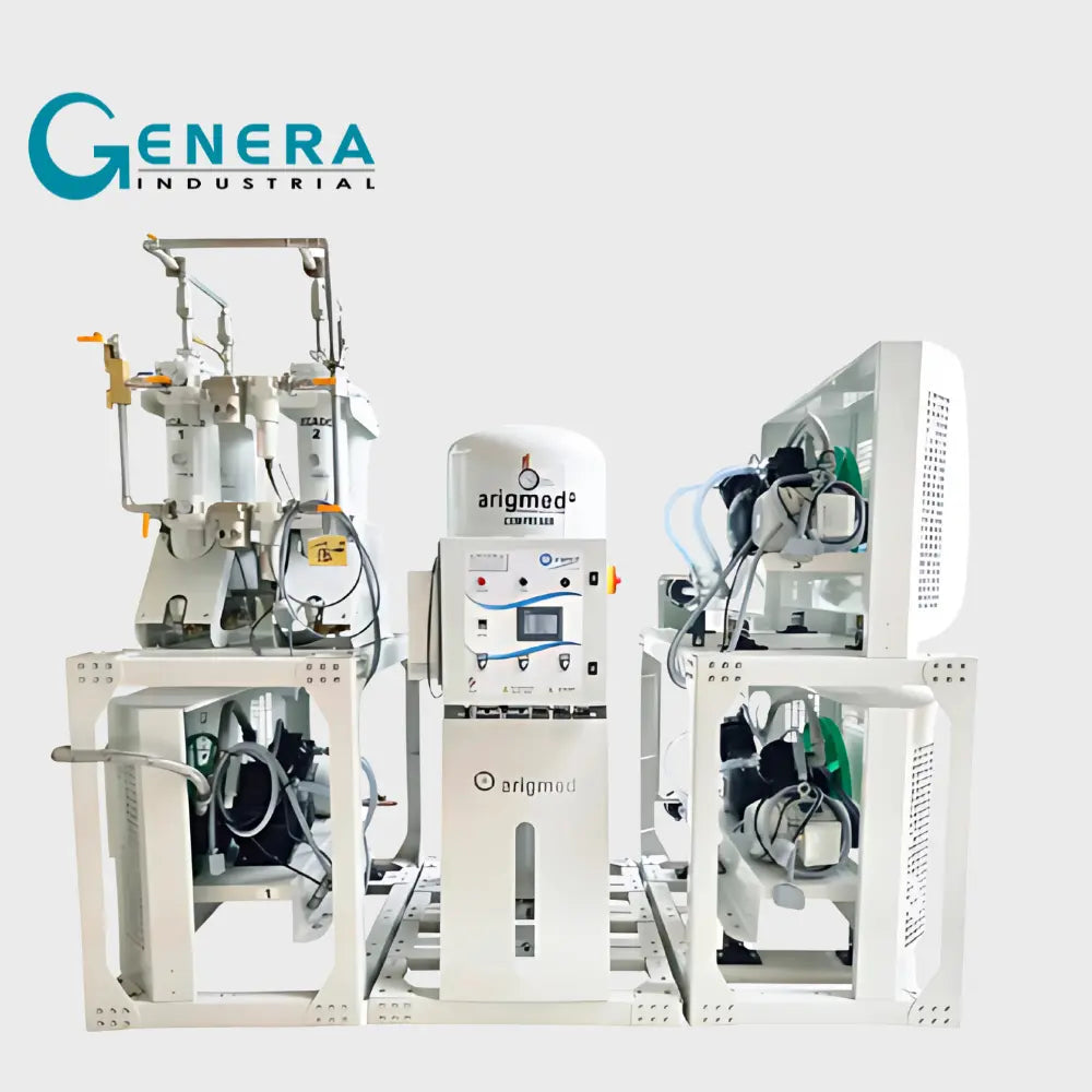 SISTEMA DE COMPRESORES PARA AIRE MÉDICO RECIPROCANTE