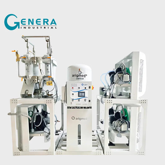 SISTEMA DE COMPRESORES PARA AIRE MÉDICO RECIPROCANTE