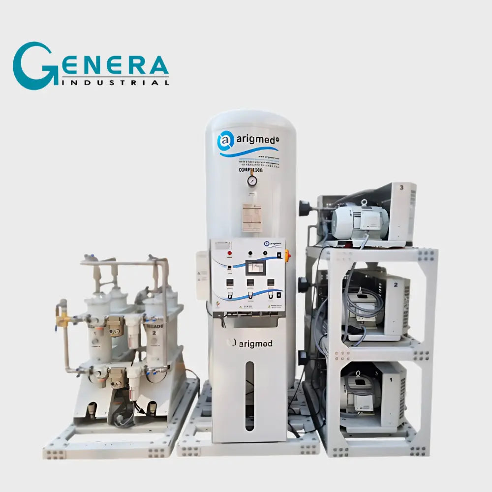 SISTEMA DE COMPRESORES PARA AIRE MÉDICO DE ESPIRAL (SCROLL)