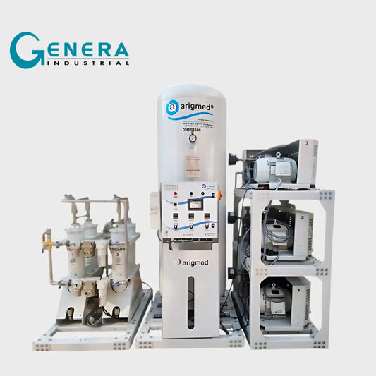 SISTEMA DE COMPRESORES PARA AIRE MÉDICO DE ESPIRAL (SCROLL)