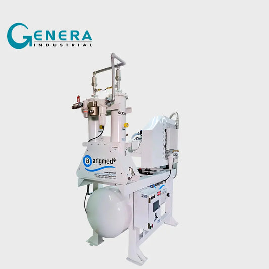 SISTEMA DE COMPRESORES PARA APLICACIONES DENTALES LIBRES DE ACEITE